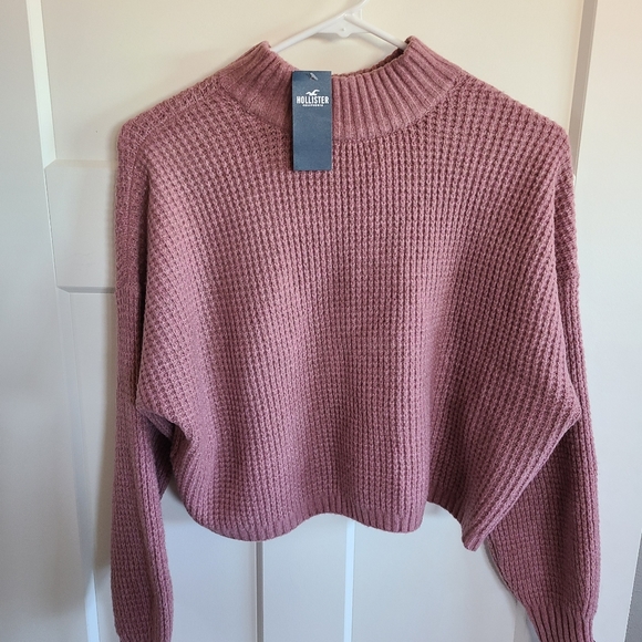 Hollister sweater XS dusty rose - Picture 1 of 3